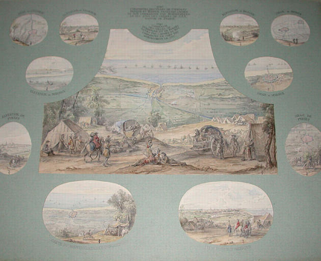 Conquestes des villes de Courtray, Bergues, Mardick en 1646_0