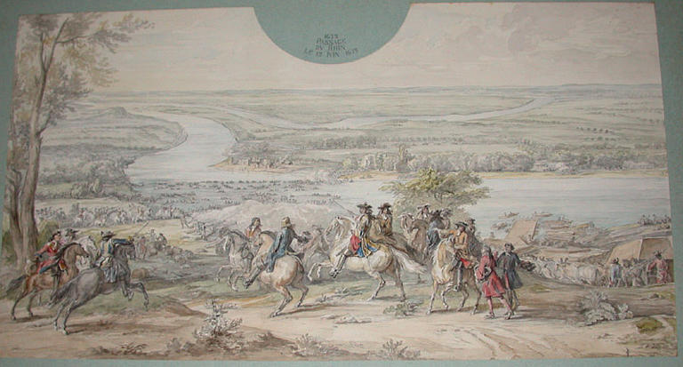 Le Passage du Rhin le 12 juin 1672, le siège de Wesel, Reez et Emmeric_1