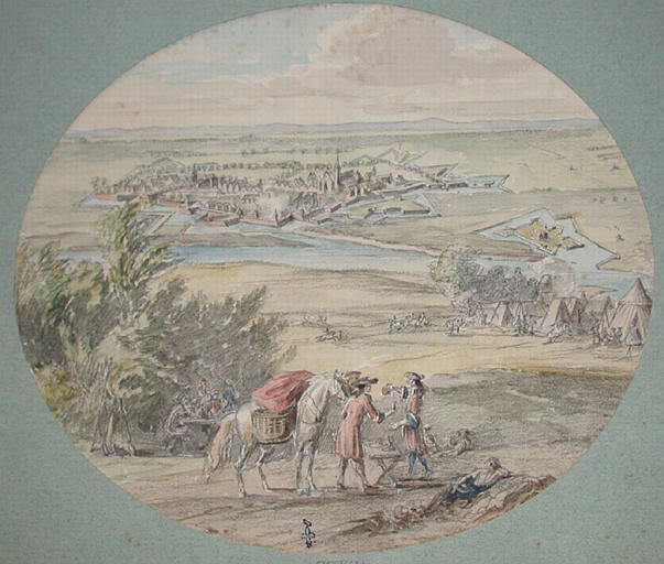 Le Passage du Rhin le 12 juin 1672, le siège de Wesel, Reez et Emmeric_2