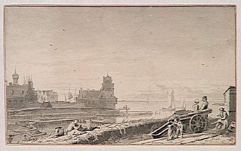Vue du port d'Emden_0