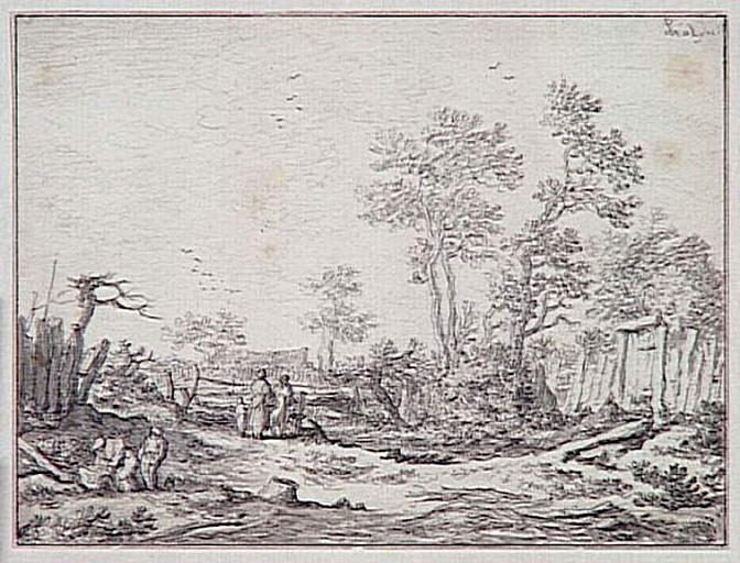 L'enclos, Pieter Molyn, 17e siècle