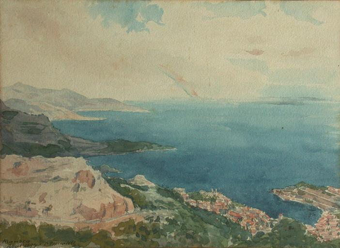 PAYSAGE DE BORD DE MER, MONACO, 1894_0
