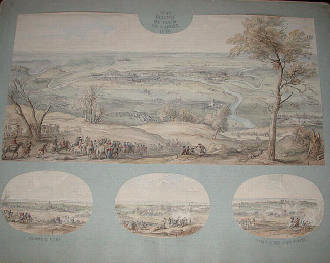 Blocus de Paris, combat de Vitry, attaque de Charenton, combat de Brie-Comte-Robert en 1649_0