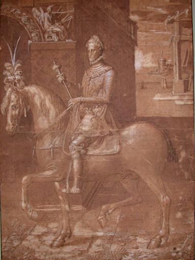 PRINCE A CHEVAL (CHARLES IX ?, 1550-1574)_0