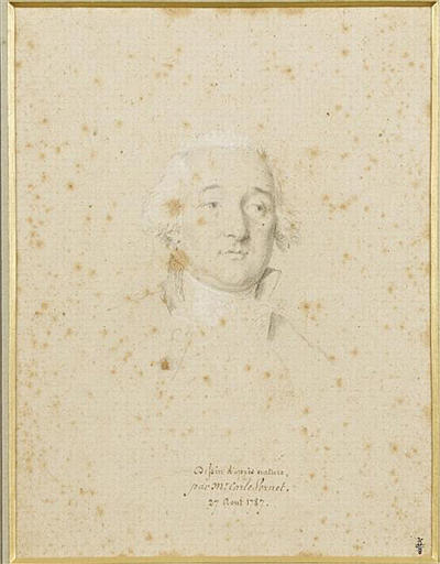 Louis-Philippe-Joseph d'Orléans, père du roi Louis-Philippe, Carle Vernet, 1787
