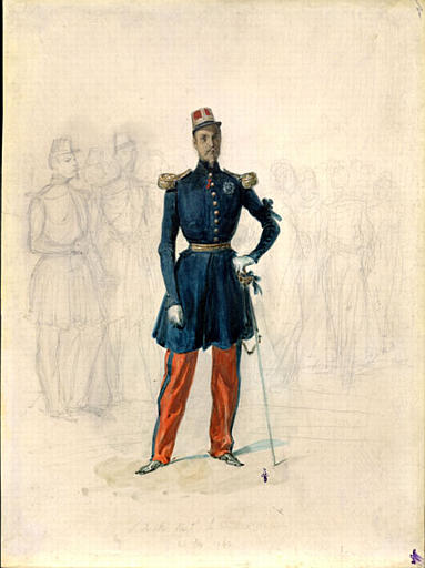 Le duc d'Aumale (1822-1897) le 26 septembre 1842_0