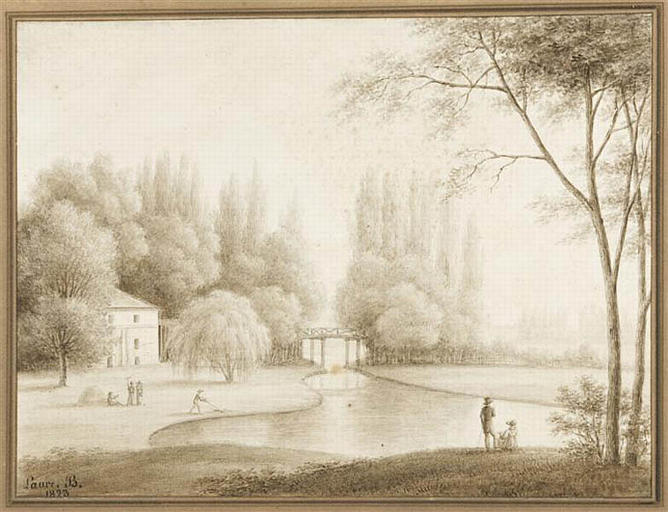 Vue du parc de Mortefontaine (Oise)_0