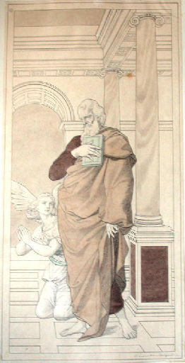 Saint Matthieu, Edmond Lechevallier-Chevignard, 1882