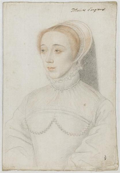 Dame inconnue, François Clouet, 1545