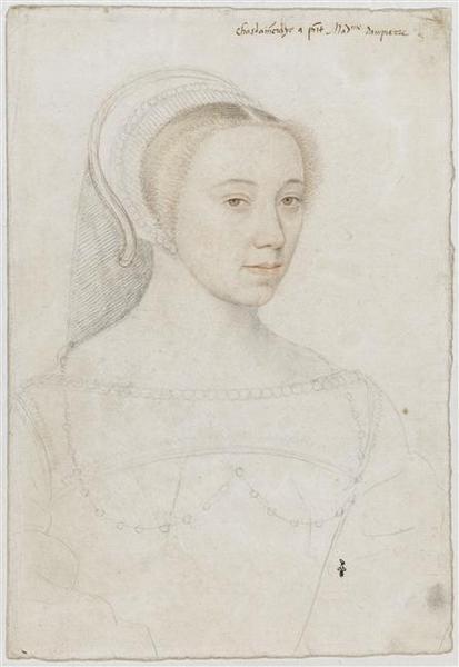 Dame inconnue, François Clouet, 1545 vers