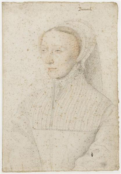 Renée de Bonneval, François Clouet, 1545 vers