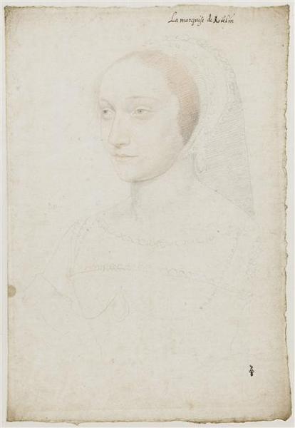 Jacqueline de Rohan, marquise de Rothelin, François Clouet, 1540 après