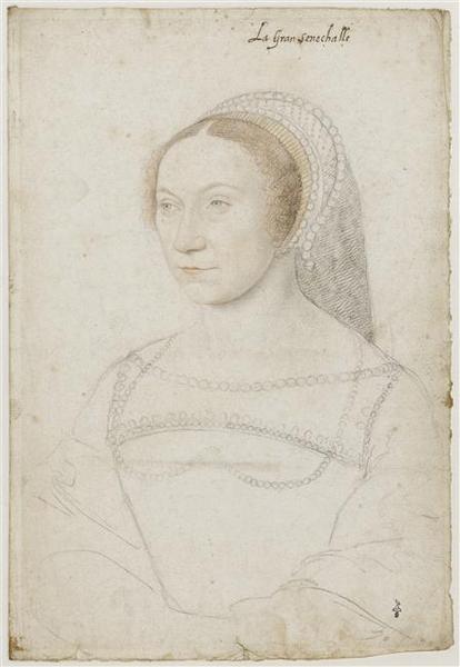 Diane de Poitiers, duchesse de Valentinois, François Clouet, 1540 vers