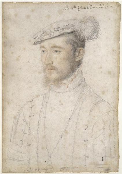 François de Lorraine, duc d'Aumale, puis duc de Guise, prince de Joinville, marquis de Mayenne, François Clouet, 1547 vers