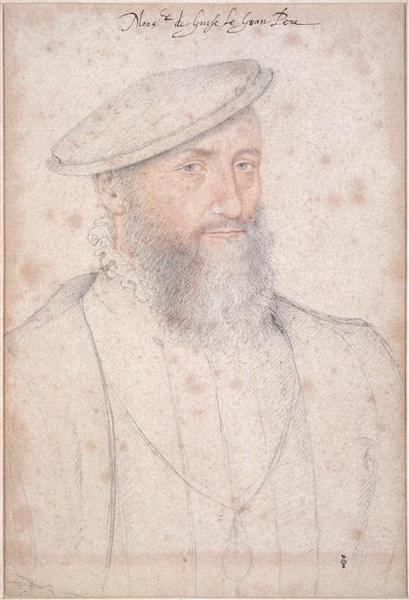 Claude de Lorraine Ier, duc de Guise, comte d'Aumale, marquis de Mayenne et d'Elbeuf, François Clouet, 1547 vers