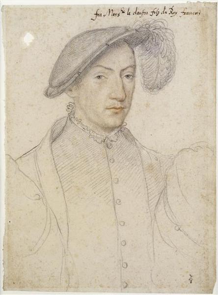 Charles de France, duc d'Angoulême puis d'Orléans et de Châtellerault, comte de Beauvaisis et de La Marche ; François de France, dauphin de Viennois et duc de Bretagne (ancien titre), François Clouet, 1540