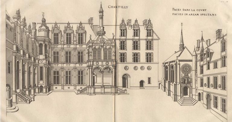 Chantilly. Faces dans la court. Facies in aeram spectans_0