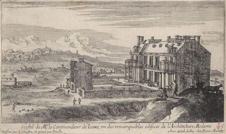 Hostel de Mr le Commandeur de Iarre, vu des remarquables édifices de l'Architecture Moderne_0