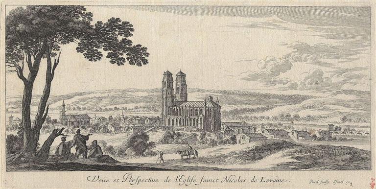 Veuë et Perspective de l'Eglise Sainct Nicolas de Loraine_0