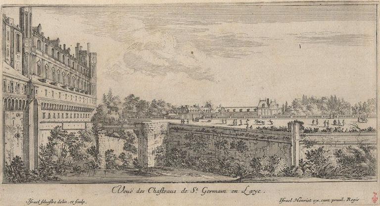 Veuë des chasteaus de St Germain en Laye_0