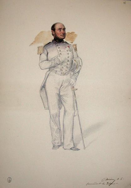 Commandant le Tibre ; Siège de Rome de 1849 (en 3 tomes), Denis-Auguste-Marie Raffet, 1849