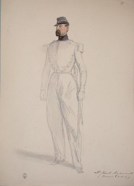 Mr Revel lieutenant en 1er (Batterie Corsini) ; Siège de Rome de 1849 (en 3 tomes)_0