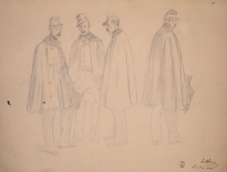 Le Blanc lieutenant colonel du Génie ; Siège de Rome de 1849 (en 3 tomes)_0