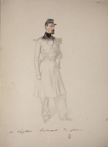 A. Largillier, lieutenant du génie ; Siège de Rome de 1849 (en 3 tomes)_0