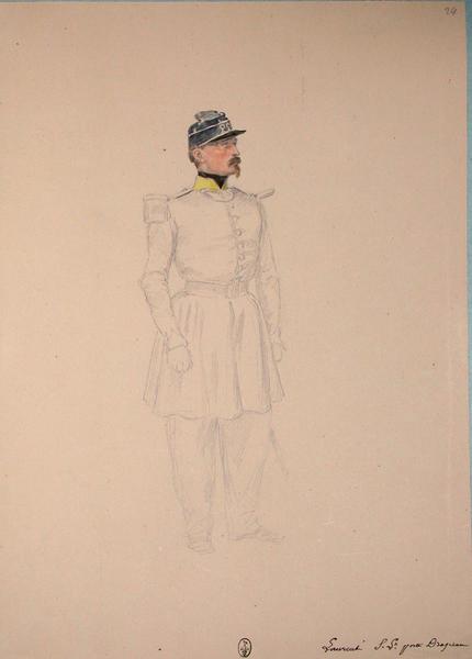 Laurent sous-lieutenant porte drapeau ; Siège de Rome de 1849 (en 3 tomes)_0