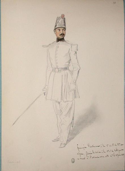 François, lieutenant à la 2e du 32e de ligne, faisait le service à la 1ère compagnie de voltigeurs, a monté à l'assaut avec cette compagnie le 21 juin 1849 ; Siège de Rome de 1849 (en 3 tomes)_0