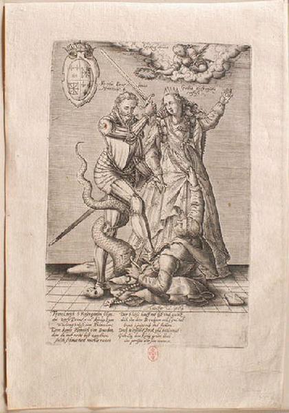 Henri arrachant la France aux étreintes de la Ligue, 1598_0