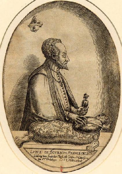 Louis I de Bourbon prince de Condé ; LUIS.I. DE BOURBON, PRINCE DE CONTE, Mathis Zundt, 1568