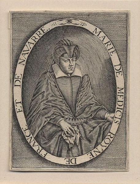 MARIE DE MEDICIS ROYNE DE FRANCE ET DE NAVARRE. [après 1600]_0
