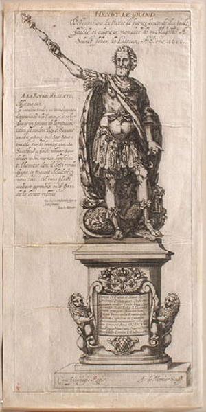 HENRY LE GRAND, Jacques Le Mercier, 1ère moitié 17e siècle