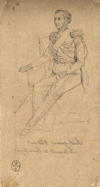 Afrique 1835-1845 (51) : Lieutenant général Baudrand, premier aide de camp du prince royal_0