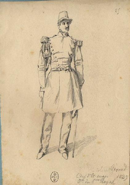 Afrique 1835-1845 (68) : Le colonel Gérard, Adrien Dauzats, 1839