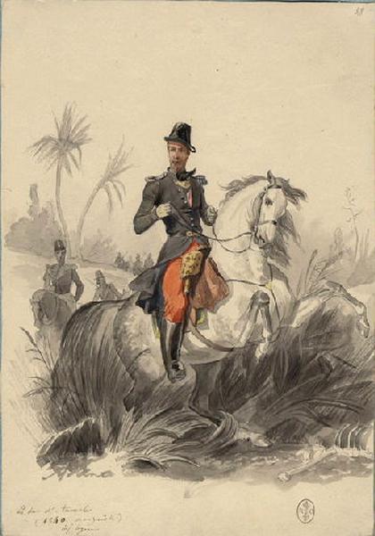 Afrique 1835-1845 (82) : Le duc d'Aumale, Maouzaïa 1840_0
