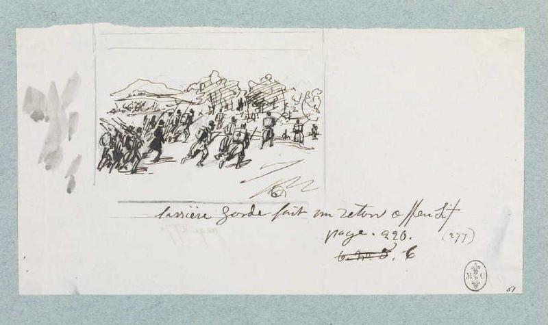 Algérie et camp de Compiègne (079) : L'arrière garde fait un retour offensif, Denis-Auguste-Marie Raffet, 1840-1844