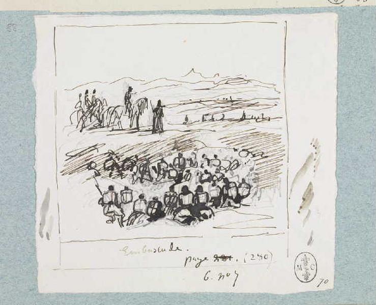 Algérie et camp de Compiègne (088) : Embuscade_0