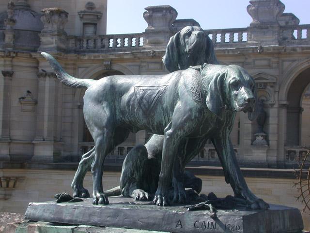 Chiens, Auguste Nicolas Cain, 1880