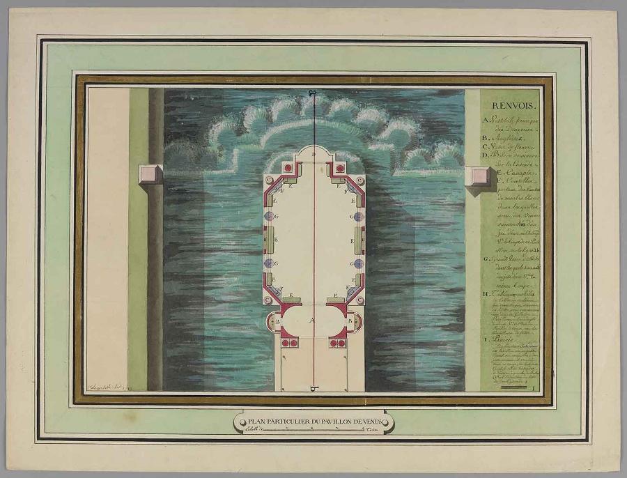 PLAN PARTICULIER DU PAVILLON DE VENUS._0
