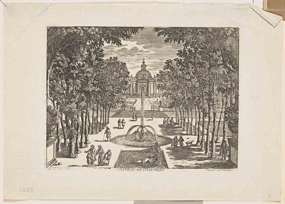 CHATEAU DE CHANTILLY, 1662 après