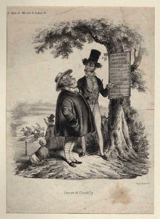 Courses de Chantilly, Edouard, 1841
