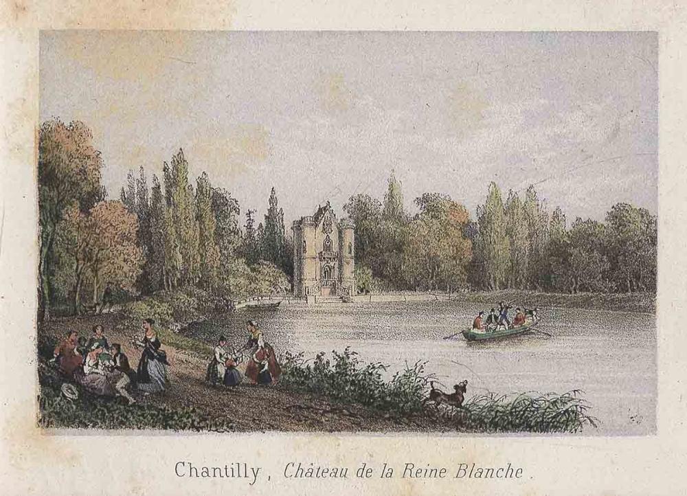 Chantilly, château de la Reine Blanche, Auguste Victor Deroy, 2e moitié 19e siècle
