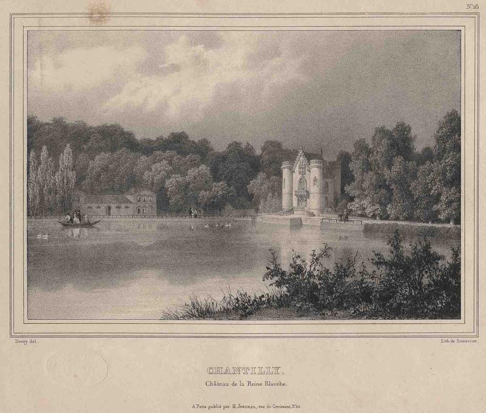 CHANTILLY. / Château de la Reine Blanche. / N°18., Auguste Victor Deroy, 2e moitié 19e siècle