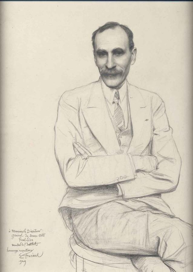 Portrait de Paul Léon, Emile Friant, 1ère moitié 20e siècle