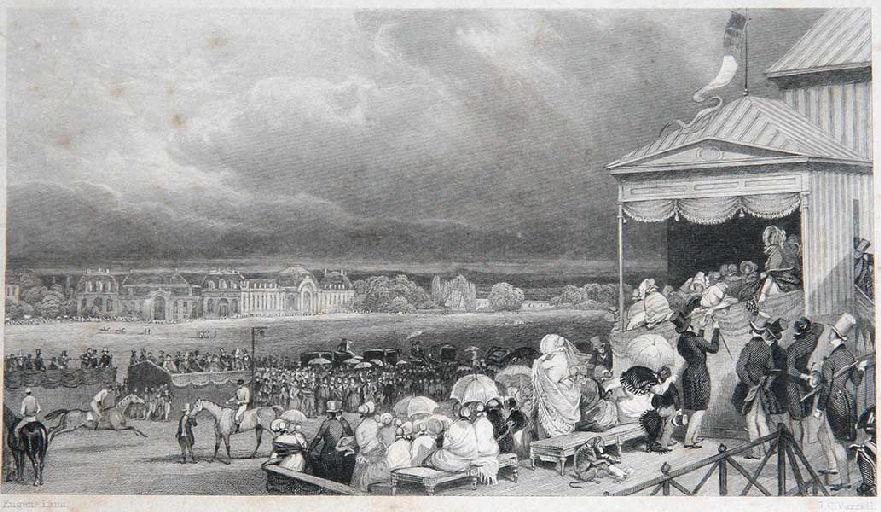 Courses de Chantilly. Un Eté à Paris., J C Varrall, 19e siècle