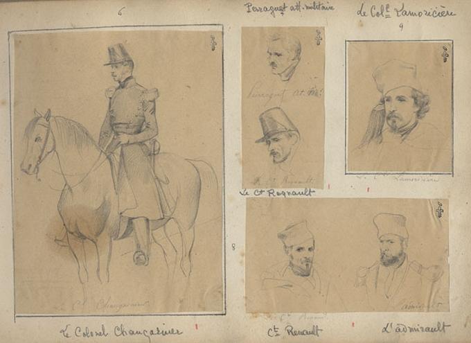 Le colonel Lamoricière, Félix Philippoteaux, 1840
