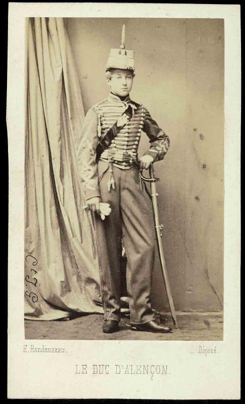 Ferdinand d'Orléans, duc d'Alençon (1844 ; 1910), en uniforme, Emile Bondonneau, 1910 avant