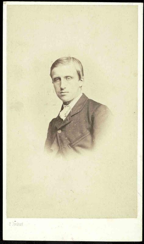 Louis-Philippe Marie Léopold, prince de Condé (Saint-Cloud, 1845 ; Sydney, 1866) en buste, F Joubert, 1860-1866